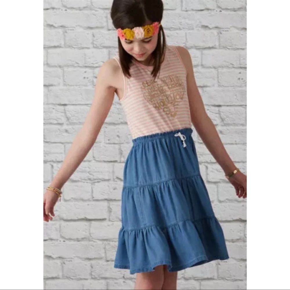 Matilda Jane Chic Chambray Dress: 12